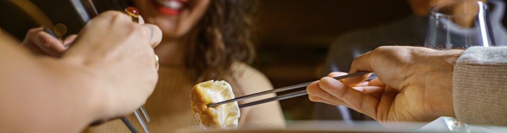 people sharing a meal